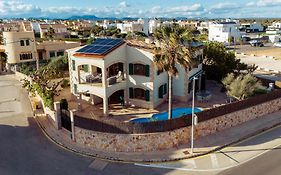 Mallorca Finca Haus Mit Pool + Direkt Am Meer Es Trenc. 1A Lage
